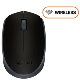 ماوس لوجيتك Logitech M171 بثلاث أزرار لاسلكي – أسود Logitech M171 Mouse - 3 Buttons - Wireless - Black