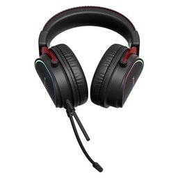 سماعة ألعاب إكسترايك مي GH-519 بإضاءة RGB وميكروفون – أسود Xtrike Me GH-519 RGB 2x3.5mm + USB Headset (Black)