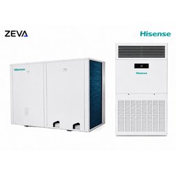 سبلت هايسنس عامودي سعة 8 طن مع نظام On/Off ووحدة خارجية بمروحتين Dual Fan Hisense 8 Ton Floor Standing Split Air Conditioner with On/Off Operation and Dual-Fan Outdoor Unit
