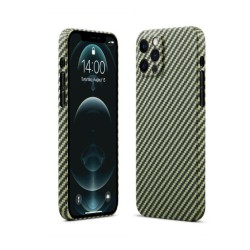 كفر كاربون مقاوم للايفون Aramid Carbon Fiber Wireless Charging Phone Case for iPhone