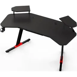 مكتب ألعاب M8 العريض والضخم بقياس 160 سم بهيكل فولاذي مصفح شديد التحمل M8 Wide Massive 160cm Gaming Desk With Heavy-Duty Laminated Steel Structure