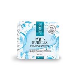 كريم مائي مرطب بعمق (للبشرة الجافة والحساسة Lirene Aqua Bubbles Hyaluronic Acid 4D – Deeply Moisturizing Hydrocream (Dry and Sensitive skin)
