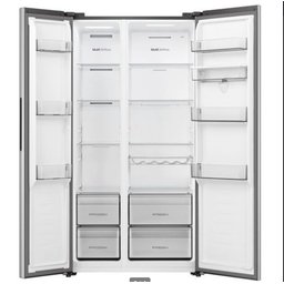 ثلاجة هايسنس سايد باي سايد 670 لتر (24 قدم) مع محرك Inverter وتقنية Total No Frost Hisense 670L (24ft) Side-by-Side Refrigerator with Inverter Compressor and Total No Frost