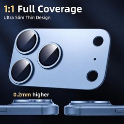 حماية عدسات كاميرا آيفون 18 برو ماكس iPhone 18 Pro Max Metal Camera Lens Protector