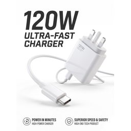 شاحن فائق السرعة 120W يناسب اجهزة شاومي 120W Fast Charger Adapter