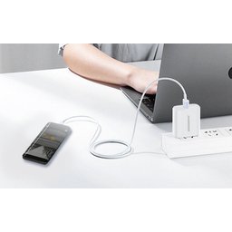 كيبل RR Zeta AM بطول 1 متر – Micro USB – أبيض RR Zeta AM 1M WHT MICRO