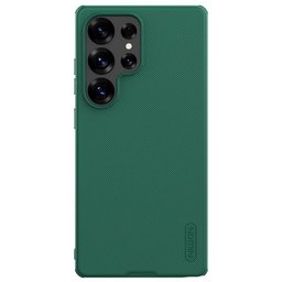 حافظة نيلكن Super Frosted Shield لـهاتف كالاكسي اس25 ألترا - أخضر غامق Nillkin Super Frosted Shield Pro for Samsung Galaxy S25 Ultra - Dark Green