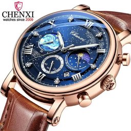 ساعة رجالية نجوم الفضاء Chenxi Chenxi men watch sky moon