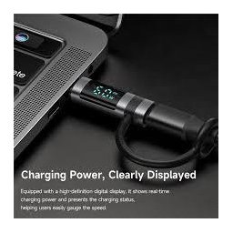 MC 60W Digital display Lightning to USB-C Adapter ( توصيلة ) MC 60W Digital display Lightning to USB-C Adapter
