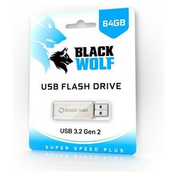 فلاش ميموري بلاك وولف سعة 64 جيجابايت Black Wolf 64GB Flash Memory