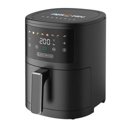 قلاية هوائية من بلاك+ديكر AF3500-B5 حجم 3.5 لتر باللون الاسود Black&Decker AF3500-B5 Air Fryer 3.5L black
