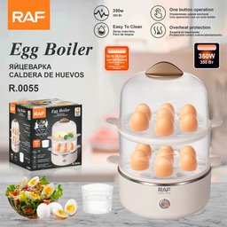 سلاقة بيض كهربائية بطابقين راف R.0055 RAF R.0055 14-Egg Double-Layer Egg Boiler 350W