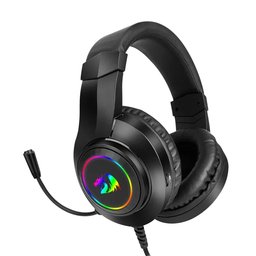 سماعة ألعاب ريدراجون هايلس H260 بإضاءة RGB وميكروفون Redragon H260 RGB Hylas Gaming Headset