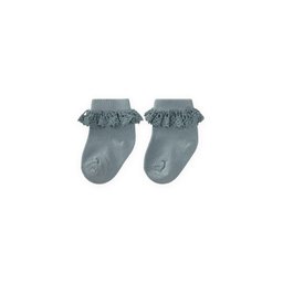 جوارب أطفال دانتيل سوكيت - أخضر نعناعي (0-4 سنوات) Dantalli Baby Ankle Socks - Mint Green (0-4 Years)