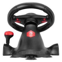 عجلة قيادة ألعاب مارفو GT-903 مع دواسات وميزة الاهتزاز Marvo GT-903 Vibrating Racing Wheel