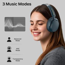 مونستر - هيدفون مانعة للضوضاء Persona 3rd ANC - ازرق Monster Persona 3rd ANC Active Noise Canceling Headphones Blue