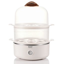سلاقة بيض كهربائية بطابقين راف R.0055 RAF R.0055 14-Egg Double-Layer Egg Boiler 350W