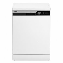 غسالة صحون هيتاشي قائمة بذاتها 14 طقم – أبيض Hitachi 14 Place Settings Freestanding Dishwasher – White