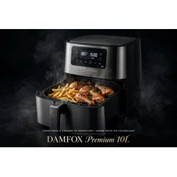 قلاية هوائية دامفوكس 10 لتر DAMFOX Air Fryer 10L