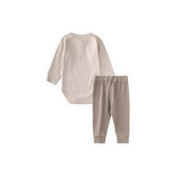 طقم سالوبيت Basic موسمي للأطفال 0-3 سنوات - بيج فاتح Vizon Basic Seasonal Baby Bodysuit Set 0-3 Years - Light Beige Vizon