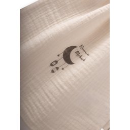 كيس قماشي عضوي من الموسلين لرمضان 25x30 سم - NATUREL Organic Muslin Ramadan Pouch 25x30 cm - NATUREL