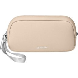 تومتوك - حقيبة ملحقات إلكترونية Light-T12 سعة 1 لتر - بيج Tomtoc Light-T12 Electronic Accessory Pouch 1L Natural Sand