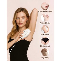 جهاز إزالة الشعر بتقنية IPL للاستخدام المنزلي IPL Hair Removal Device – At-Home Use