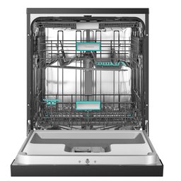غسالة صحون هايسنس 16 سيت مع محرك Inverter وتقنية التعقيم UV Hisense 16-Place Dishwasher with Inverter Motor and UV Sanitization