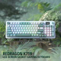 كيبورد ريد دراغون غالاتين برو K719 Redragon Galatin Pro K719 RGB Wireless Mechanical Keyboard