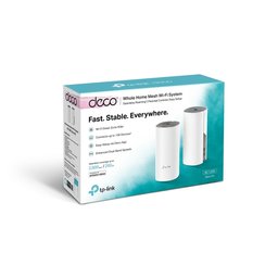 راوتر TP-Link Deco E4 (AC1200) Whole Home Mesh Wi-Fi System (2-Pack) TP-Link Deco E4 (AC1200) Whole Home Mesh Wi-Fi System (2-Pack)