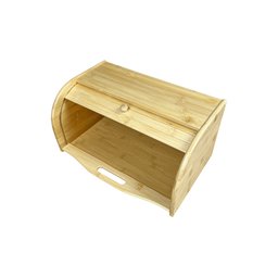 حافظة الصمون والمعجنات الخشبية الفاخرة Premium Wooden Bread and Pastry Storage Box