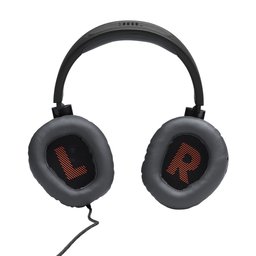 6064. جي بي ال سماعة ألعاب سلكية Quantum 100 اسود 6064. JBL Quantum 100 Wired Gaming Headset Black