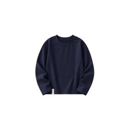 تي شيرت أساسي موسمي للأطفال 2-10 سنوات - أزرق داكن Seasonal Basic T-Shirt for Kids 2-10 Years - Navy Blue