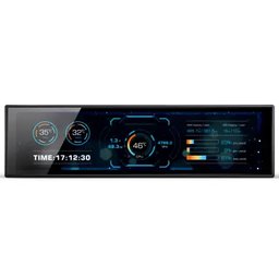 شاشة جونسـبو DS916 ثانوية للكمبيوتر قياس 9.16 بوصة IPS – أسود / أبيض JONSBO DS916 9.16 Inch IPS LCD Secondary Display Screen (Black / White)