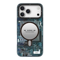 كفر آيفون 18 برو ماكس من يونغ كِت بتصميم إلكتروني مع ماك سيف iPhone 18 Pro Max YOUNGKIT Futuristic MagSafe Case