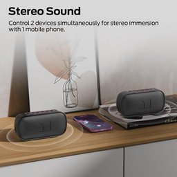 مونستر - مكبر صوت S150 لاسلكي مقاوم للماء - اسود Monster S150 Waterproof Wireless Speaker Black
