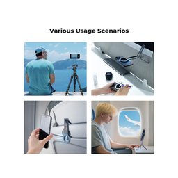 ستاند تليفون ثلاثي القوائم لون رصاصي Stand mobile grey color k&f