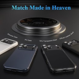 حماية عدسات كاميرا آيفون 18 برو / 18 برو ماكس iPhone 18 Pro / 18 Pro Max Camera Lens Ring Protector
