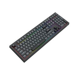 كيبورد ألعاب ريدراجون كروكس K518 RGB | مفاتيح غشائية هادئة، سلكي USB، إضاءة RGB، للألعاب والكتابة اليومية Redragon CRUX K518 RGB Wired Membrane Gaming Keyboard | Quiet Keys, USB Wired, RGB Backlighting, PC Gaming