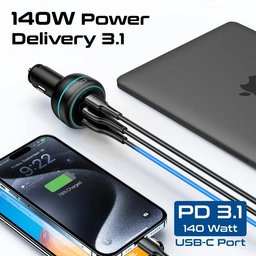 شاحن سيارة RapidCharge™ بقوة 230 واط RapidCharge™ 230W Car Charger