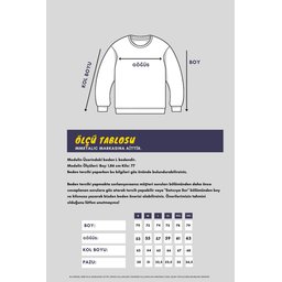 سويت شيرت رجالي أسود بقصة عادية وياقة دائرية وتطريز Men's Black Regular Fit Crew Neck Sweatshirt with Embroidery Detail