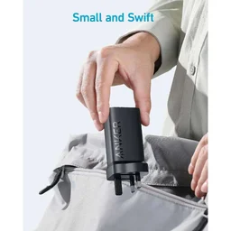 انكر - شاحن جداري 336 يحتوي 3 منافذ وبقوة شحن 67 واط - اسود Anker 336 Charger 67W Black