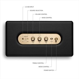 مارشال مكبر صوت ستانمور III اسود Marshall Stanmore III BT Speaker Black