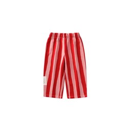 طقم رياضي فضفاض للأطفال 2-8 سنوات - أحمر ووردي مخطط Kids' Loose Fit Tracksuit 2-8 Years - Red Pink Striped