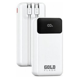 باور بانك جولد فلاش GPF-05 بسعة 30000 مللي أمبير وشحن سريع 22.5 واط Gold Flash GPF-05 30000mAh 22.5W Power Bank
