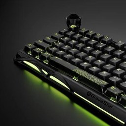 لوحة مفاتيح GravaStar Mercury K98 Pro الميكانيكية اللاسلكية – أسود فانتوم (GSK98PRO-GM) GravaStar Mercury K98 Pro Wireless Mechanical Gaming Keyboard – Phantom Black (GSK98PRO-GM)
