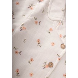 طقم بيجامة أطفال بياقة قميص قطن 100% - إيكرو (2-12 سنة) Kids' Shirt Collar Pajama Set 100% Cotton - Ecru (2-12 Years)