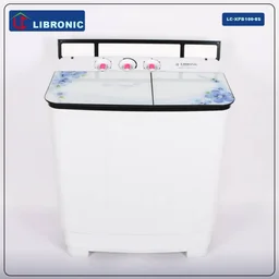 غسالة ليبرونيك بحوضين سعة 13 كغم LIBRONIC 13kg Twin Tub Washing Machine