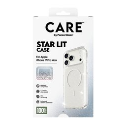كفر فاخر Urban Explorer Star Lit مع حلقة MagSafe بيضاء للايفون 17 برو ماكس CARE by PanzerGlass® Flagship Case Urban Explorer Star Lit w. White MagSafe iPhone 17 Pro Max
