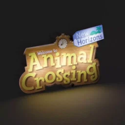 مصباح شعار أنيمال كروسينغ: نيو هورايزونز الرسمي من نينتندو – بالادون Paladone Nintendo Animal Crossing: New Horizons Official Logo Light